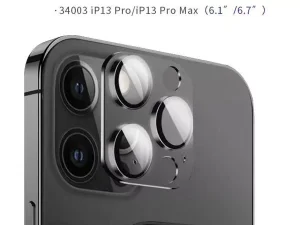 محافظ لنز دوربین آیفون 13 پرو و آیفون 13 پرومکس کوتتسیCoteetci lens film iPhone 13Pro/iPhone13Pro max 34003-GD