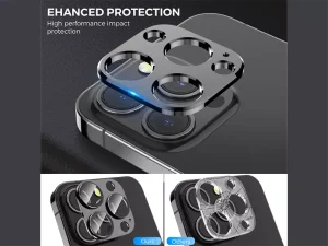 محافظ لنز فلزی آیفون 13 پرو و 13 پرو مکس آها استایل AhaStyle WG62-2 Camera Lens Protector camera cover