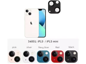 محافظ لنز دوربین آیفون 13 و آیفون 13 مینی کوتتسی Coteetci alloy lens film iPhone 13/iPhone13 mini 34001