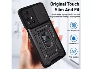 قاب محافظ لنز و حلقه دار شیائومی Xiaomi Redmi Note 11 Pro China Slide Camera &amp; Ring Holder Stand Case