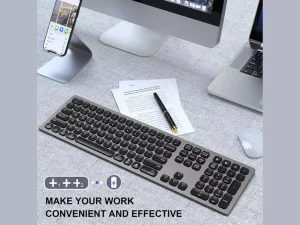 کیبورد بی‌سیم شارژی ویوو WiWU Magic Keyboard Master Wireless Keyboard MKB-03