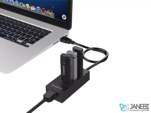 هاب اترنت و یو اس بی اوریکو Orico USB3.0 Gigabit Ethernet Adapter HR01-U3