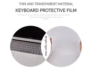 محافظ کیبورد فوق باریک مک بوک ایر کوتتسی Coteetci Keyboard skin Macbook Air 13&quot; 2018 MB1016