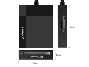 کارت خوان یوگرین Ugreen USB 3.0 Card Reader CR125 30335