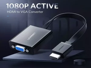 تبدیل HDMI به VGA یوگرین UGREEN CM157 50288 HDMI to VGA Converter with Audio