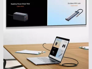 کابل تبدیل تایپ سی به اچ دی ام آی 3 متری بیسوس Baseus WKGQ010201 adapter cable USB Type C to HDMI 2.0