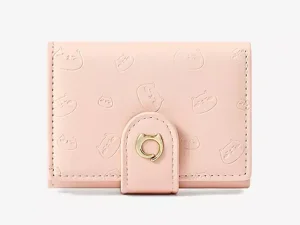 کیف پول کوچک تاشو با بندینک دکمه دار تائومیک میک Taomicmic Y8395 Women&#39;s Wallet PU Leather Wallet