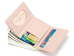 کیف پول کوچک تاشو با بندینک دکمه دار تائومیک میک Taomicmic Y8395 Women&#39;s Wallet PU Leather Wallet