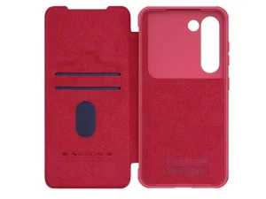 کیف سامسونگ گلکسی اس 23 پلاس نیلکین Nillkin Samsung Galaxy S23+/S23 Plus Qin Pro leather case