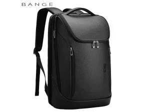 کوله پشتی لپ تاپ 15.6 اینچ چرم ضد آب یو اس بی دار بنج Bange BG-6623 Leather Laptop Backpack