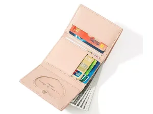 کیف پول دخترانه فانتزی تاشو با طراحی برجسته TAOMICMIC Y8902 three-fold women money clip short wallet