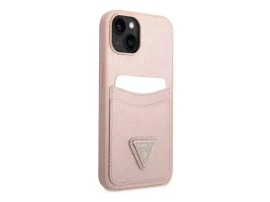 قاب چرمی جاکارتی دار آیفون 14 پلاس CG Mobile iphone 14 Plus Guess Leather Case