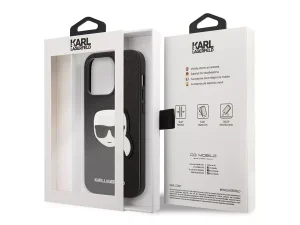 قاب چرمی آیفون 14 پرو طرح کارل CG Mobile iphone 14 Pro Karl Lagerfeld Leather Case