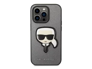 قاب چرمی آیفون 14 پرو طرح کارل CG Mobile iphone 14 Pro Karl Lagerfeld Leather Case