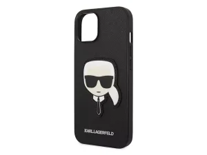 قاب چرمی آیفون 14 پلاس طرح کارل CG Mobile iphone 14 Plus Karl Lagerfeld Leather Case