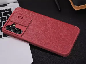 قاب محافظ سامسونگ آ 14 نیلکین Nillkin Samsung Galaxy A14 4G Qin Pro leather case