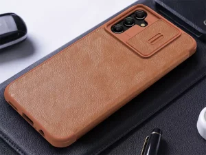 قاب محافظ سامسونگ آ 14 نیلکین Nillkin Samsung Galaxy A14 4G Qin Pro leather case