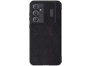 کیف محافظ سامسونگ اس 23 اف ای نیلکین Nillkin Samsung Galaxy S23 FE Qin Pro leather case