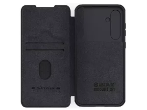 کیف محافظ سامسونگ اس 23 اف ای نیلکین Nillkin Samsung Galaxy S23 FE Qin Pro leather case