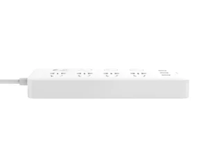 چند راهی و شارژر شیائومی 4 سوکت و 3 یو اس بی Xiaomi Mijia MJSWSKCXB-01QM Power Strip