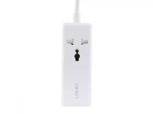 چند راهی برق یک سوکت و چهار پورت با توان 65 وات الدنیو LDNIO SC1418 Mini Smart Power Socket Plug Desktop