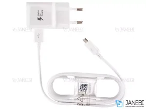 شارژر و کابل میکرو یو اس بی اصلی سامسونگ Samsung Fast Charging With Micro USB Cable 15W