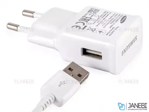 شارژر و کابل میکرو یو اس بی اصلی سامسونگ Samsung Fast Charging With Micro USB Cable 15W