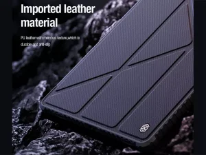 کیف محافظ بامپردار تبلت سامسونگ اس 9 پلاس نیلکین Nillkin Bumper Leather cover case Pro Multi-angle folding style Samsung Galaxy Tab S9 Plus