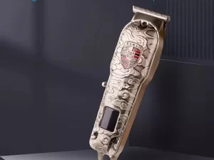 دستگاه اصلاح موی سر و بدن شارژی کمی Kemei Electric Hair Clipper With LCD Hair Remover KM-1852