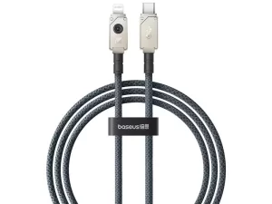 کابل شارژ سریع تایپ سی به لایتنینگ 20 وات 1 متری بیسوس Baseus USB-C to IP Aramid Fiber Braiding Fast Charging Cable