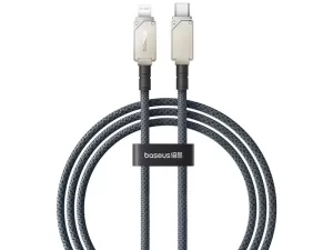 کابل شارژ سریع تایپ سی به لایتنینگ 20 وات 1 متری بیسوس Baseus USB-C to IP Aramid Fiber Braiding Fast Charging Cable