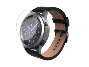 محافظ صفحه نمایش شیشه ای ساعت سامسونگ Samsung Gear S3 Glass Screen Protector