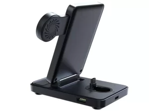 داک شارژ تاشو تایپ سی 4 کاره 15 وات جویروم Joyroom JR-WQS01 4-in-1 Foldable Charging Station (Type-C Version)