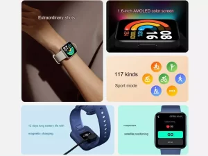 ساعت هوشمند ردمی واچ 2 شیائومی Xiaomi M2102W1 Redmi Watch 2 smart watch