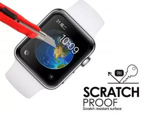 محافظ صفحه نمایش تمام چسب اپل واچ 40 میلی‌متری ترتل Turtle Brand Screen Guard iWatch 40mm 3D Glass