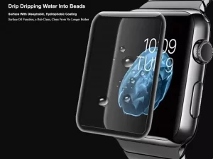 محافظ صفحه نمایش تمام چسب اپل واچ 40 میلی‌متری ترتل Turtle Brand Screen Guard iWatch 40mm 3D Glass