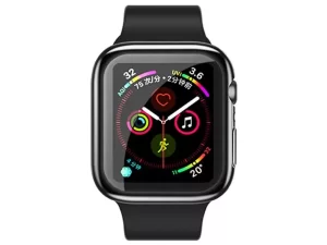 قاب و گلس اپل واچ 40 میلی‌متری سری 4 یوسامز USAMS US-BH485 Full Protector Apple Watch 40 MM