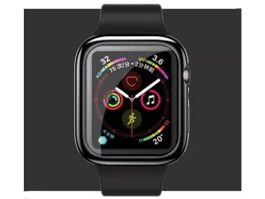 قاب و گلس اپل واچ 40 میلی‌متری سری 4 یوسامز USAMS US-BH485 Full Protector Apple Watch 40 MM