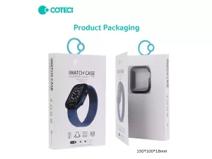 قاب محافظ اپل واچ سری 7 و 8 سایز 45 میلی متر کوتتسی Coteetci iWatch 7/8 protection case 25008-BK