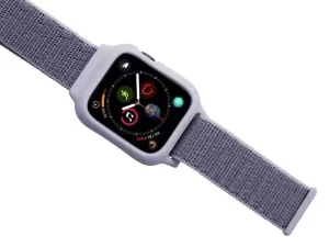 بند سیلیکونی اپل واچ سری 3/4/5 سایز 38/40 میلی متر پورودو Porodo iGuard Apple Watch 3/4/5 38/40mm Strap + ShockProof Case