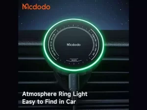 هولدر و شارژر وایرلس گوشی موبایل خودرو مک دودو Mcdodo Atmosphere Light Magnetic Car Charger CH-512