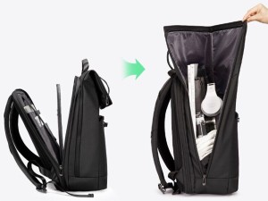 کوله پشتی ضد آب لپ تاپ 15.6 اینچ و آیپد 12.9 اینچ بنج BANGE Waterproof Business Computer Backpack 15.6&quot; BG-2888