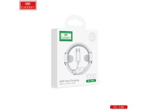 کابل شارژ سریع دوسر تایپ سی 60 وات یک متری ارلدام Earldom PD Charging Cable 1m 60W EC-166