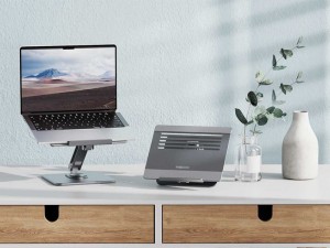 پایه نگهدارنده رومیزی لپ تاپ رسی Recci RHO-M17 Multi Angle Laptop Stand