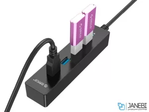 هاب یو اس بی 4 پورت اوریکو Orico 4 Port USB3.0 HUB W8PH4-U3