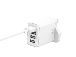 شارژر دیواری 4 پورت یو اس بی 30 وات رسی RECCI RC57U 30W 4 USB PORTS CHARGER