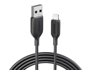 کابل شارژ سریع یو اس بی به لایتنینگ 2.4 آمپر 90 سانتی‌متری انکر Anker Powerline III Lightning Cable A8812H11