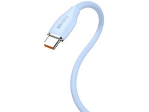 کابل شارژ سریع یواس‌بی به تایپ‌سی 2 متری 100وات بیسوس Baseus USB to Type-C fast charging cable 2M 100W CAGD010103