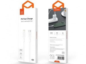 کابل شارژ سریع تایپ سی به لایتنینگ مک دودو Mcdodo CA-729 PD Fast Charge Type-c to Lightning Cable 1.2M