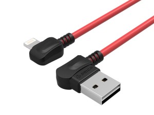 کابل شارژ و انتقال داده لایتنینگ اوریکو ORICO Right-angled Apple Lightning Charging Cable LTW-10 1m